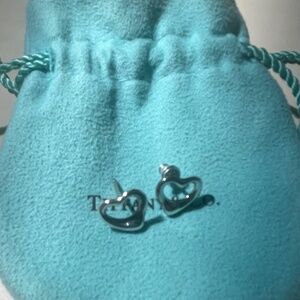 Tiffany & Co Open Heart Studs